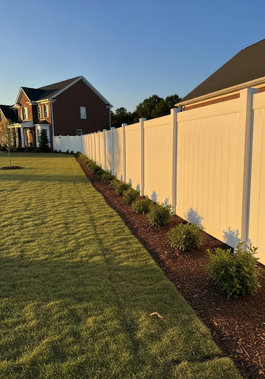 Holly Springs home exterior with new construction and landscaping.